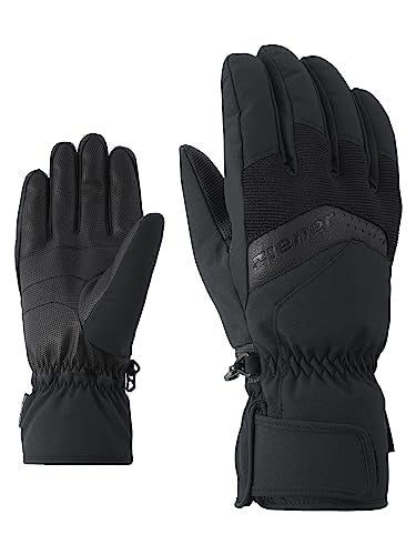 Ziener Herren GABINO Ski-Handschuhe/Wintersport | Warm, Atmungsaktiv, schwarz (black), 9 im Sale